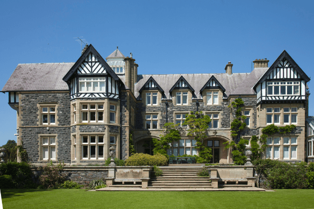 The House at Bodnant Gardens