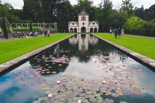 The Lily Pond at Bodnant Gardens