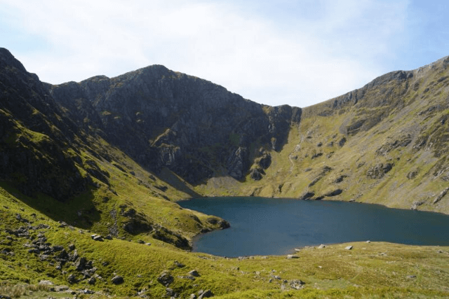 Cadair Idris and Llyn Cau