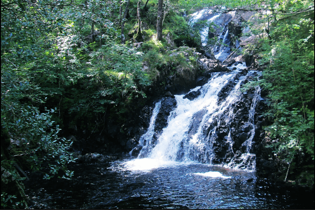 Rhaeadr Ddu waterfalls