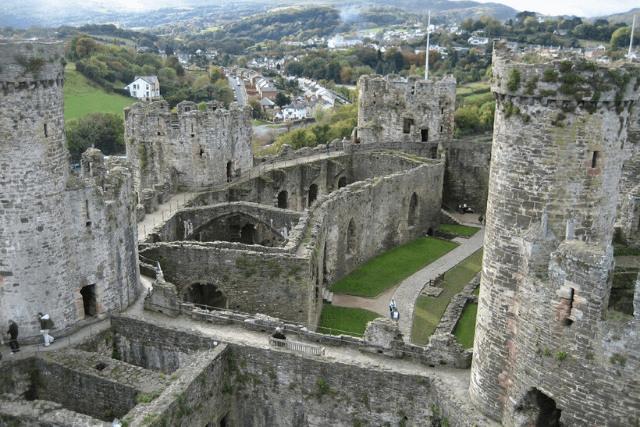 Conwy Castle Walls