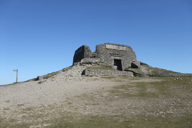 The Jubilee Tower on the top of Moel Famau