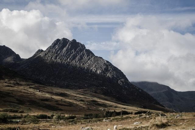 The summit of Tryfan, a popular mountain in Snowdonia