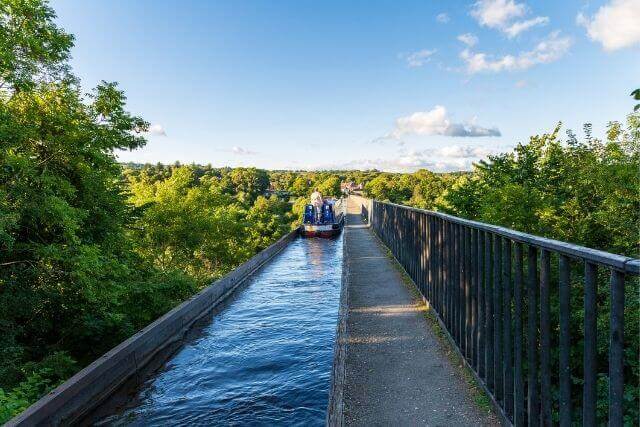 Image of Pontcysyllte Aquaduct from the top