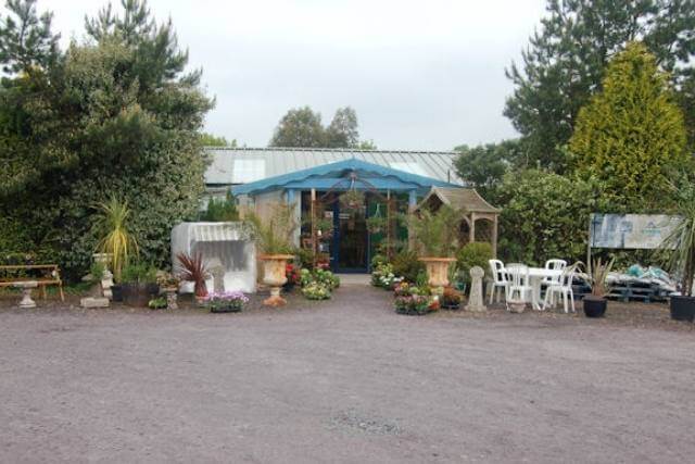 The entrance to Abersoch Garden Centre