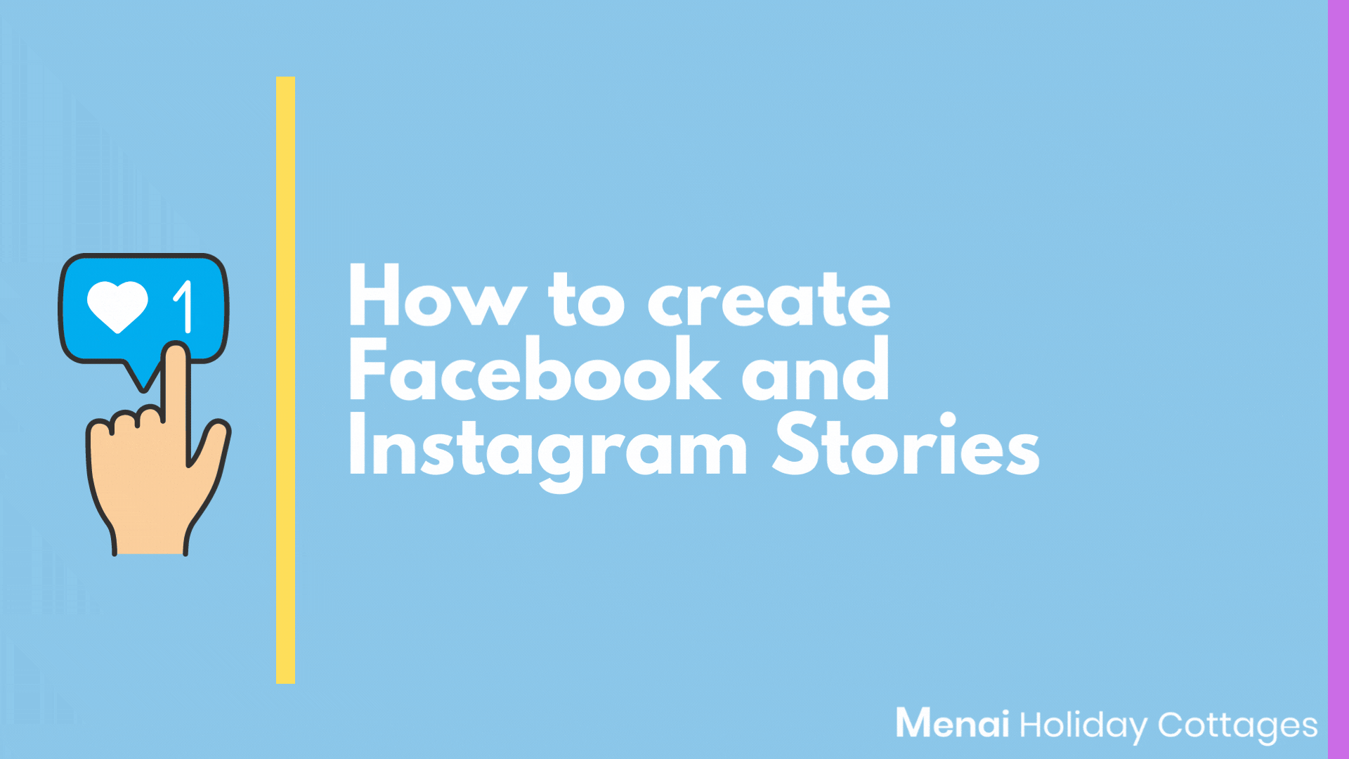 How to create Facebook and Instagram stories