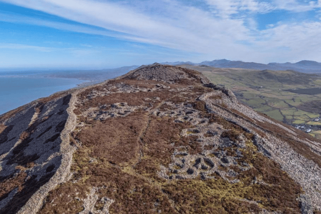 View of Tre’r Ceiri from above