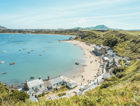 View of Porthdinllaen, Gwynedd