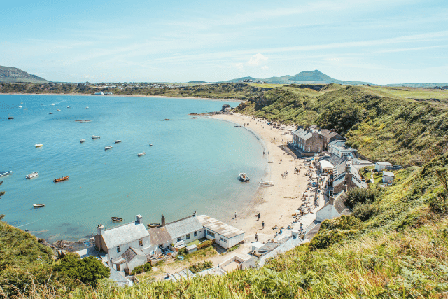 View of Porthdinllaen, Gwynedd